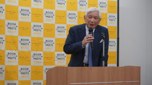  運営委員長を務める紀伊國屋書店・高井会長